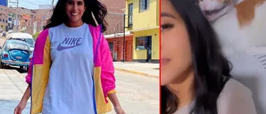 Melissa Paredes disfruta sus días con sus mascotas Melissa Paredes comparte tiernos momentos con sus mascotas | VIDEO