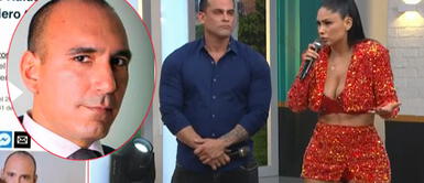 Pamela Franco furiosa con Rafael Fernández por hablar de Christian Domínguez Pamela Franco disgustada con Rafael Fernández tras declaraciones en TV