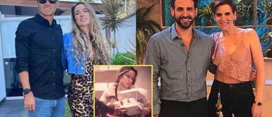 Los conductores de Amor y fuego felicitaron a Rodrigo Cuba y Ale Venturo por embarazo. Rodrigo Cuba y Ale Venturo: Rodrigo González y Gigi Mitre los felicitan por la llegada de su bebé | VIDEO