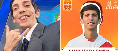 Giancarlo Granda armó la polémica en redes sociales Giancarlo Granda: "Soy la figurita que falta para llenar tu álbum" | FOTO