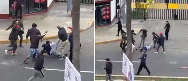 Pelea entre barristas deja un hincha de Alianza Lima herido previo al clásico Pelea entre barristas deja un hincha de Alianza Lima herido previo al clásico