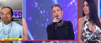 Tula Rodríguez defiende a Flavia Laos y corta a Reinaldo Dos Santos en vivo Tula Rodríguez defiende a Flavia Laos y despide EN VIVO a Reinaldo Dos Santos