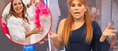 Magaly Medina rechaza a Ethel Pozo y Julián Alexander invitación de boda Magaly Medina ironiza sobre invitación a boda de Etel Pozo: "No podré asistir"