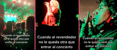 Fan asiste al concierto de Avril Lavigne y capta peculiar momento: “Cuando al revendedor no le queda otra” Fan asiste al concierto de Avril Lavigne y capta peculiar momento: “Cuando al revendedor no le queda otra”