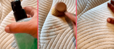 Tiktoker se hace viral tras revelar limpiador mágico para quitar las manchas del colchón Tiktoker se hace viral tras revelar limpiador mágico para quitar las manchas del colchón