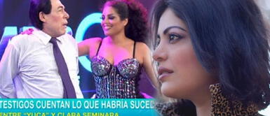 Clara Seminara: a qué se dedica tras salir del programa de Jorge Benavides por denuncia de acoso a yuca Clara Seminara: a qué se dedica tras denunciar a "Yuca" y dejar el programa de JB