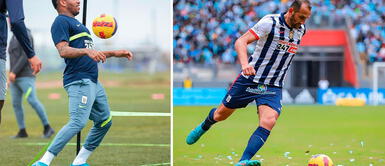 Jefferson Farfán jugó 14 minutos en clásico peruano. ¿Qué conversó Hernán Barcos con Jefferson Farfán tras derrota de Alianza Lima?