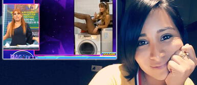 Kathy Sheen respalda a Magaly Medina tras insultos de Olenka Zimmermann Kathy Sheen sorprendida con insultos de Olenka Zimmermann a Magaly Medina