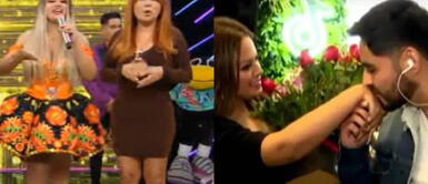 Florcita Polo le dice a Magaly Medina que reportero de ATV solo es un amigo. Flor Polo se sincera con Magaly Medina sobre reportero de ATV: “Es un amigo, el chico es guapo” | VIDEO
