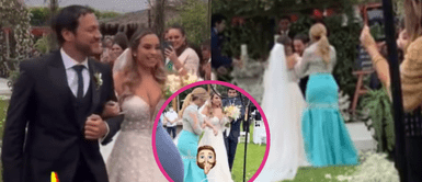 Gisela acompaña a Ethel al altar Ethel Pozo se casó: Gisela Valcárcel acompañó a su hija al altar en su boda con Julián Alexander