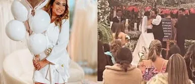 Ethel Pozo y su vestido de novia Ethel Pozo nos deja en shock con el romántico vestido de cuento de hadas que lució en su boda