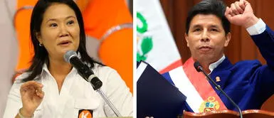 Keiko Fujimori y Pedro Castillo Keiko Fujimori: “Si los congresistas no vacan a Pedro Castillo, todos se tienen que ir” | VIDEO