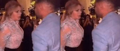 Gisela llama la atención a Giselo por subirse a una silla Gisela Valcárcel reprocha a 'Giselo' por subir a una silla en la boda de Ethel Pozo: "No puedes hacer eso"