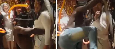 Novia queda en shock con ‘baile pegadito’ de stripper en su despedida de soltera TikTok Viral: novia es sorprendida con ‘baile pegadito’ de stripper en su despedida de soltera