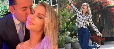 Brunella Horna comparte tiernas fotos de su perrito en redes sociales. Brunella Horna comparte tierno video de su bebé perruno junto a Richard Acuña