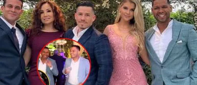 Giselo presentó a su novio en la boda de Ethel Pozo y Julián Alexander Giselo habría presentado a su novio en la boda de Ethel Pozo y Julián Alexander