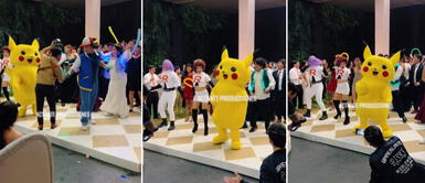 Perú: personajes de Pokemon amenizan boda y se vuelve todo un éxito Perú: personajes de Pokemon amenizan boda y se vuelve todo un éxito