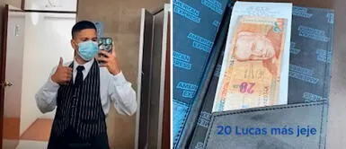 Mesero peruano revela lo que puede llegar a ganar en propinas un sábado TikTok Viral: mesero peruano revela lo que puede llegar a ganar en propinas un sábado