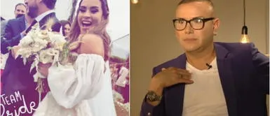 Carlos Cacho critica el vestido de Ethel Pozo en su boda. Carlos Cacho se contradice al criticar el look de Ethel Pozo y decir que “el vestido le tiene que gustar a ella”