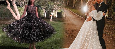 Natalie Vértiz sepultó a Ethel Pozo en su boda con prenda de diseñador Natalie Vértiz acapara las miradas en boda de Ethel Pozo con vestido de diseñador