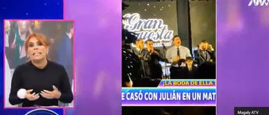 Christian Domínguez cantó tema de Tula Rodríguez y Javier Carmona en boda de Ethel Christian Domínguez cantó tema de Tula Rodríguez y Javier Carmona en boda de Ethel
