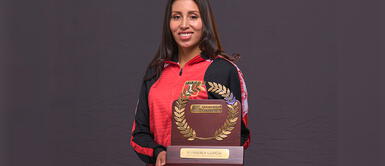 Kimberly García es bicampeona mundial de atletismo. Atleta Kimberly García recibe los Laureles Deportivos Universitarios