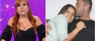 Magaly Medina les pide a Andrea San Martín y Sebastián Lizarzaburu que espera que no regresen las peleas traumáticas. Magaly a Andrea San Martín y Sebastián Lizarzaburu tras separación: “Ojalá no vuelvan las peleas traumáticas”