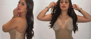 María Fe Saldaña con ripped jeans María Fe Saldaña realiza deleite fashionista con desenfadado look con ripped jeans