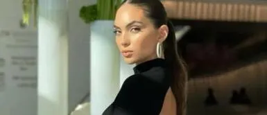 Natalie Vértiz con vestido de Carolina Herrera Natalie Vértiz se convierte en la musa de Carolina Herrera con un sofisticado vestido con bordados