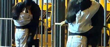 Lima: mujer consuela a su novio quien fue estafado con entradas falsas para el concierto de Coldplay Lima: mujer consuela a su novio quien fue estafado con entradas falsas para el concierto de Coldplay