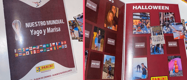 Viral: Su novia le regaló un álbum del Mundial Qatar 2022 pero con fotos de su relación Viral: Su novia le regaló un álbum del Mundial Qatar 2022 pero con fotos de su relación