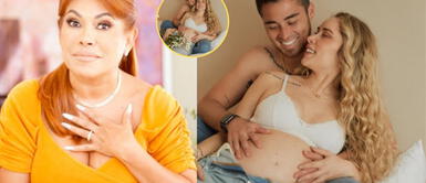 Magaly Medina no está de acuerdo con pronto embarazo de Ale Venturo y Rodrigo Cuba. Magaly Medina cuestionó a Ale Venturo y Rodrigo Cuba por pronto embarazo: “En enero confirmaron relación” | VIDEO