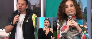 Mario Hart defiende a Korina en América Hoy Mario Hart a Janet Barboza por Korina Rivadeneira: "¡No dejan hablar a mi esposa!"