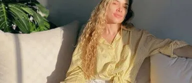 Hija de Ale Venturo con look rock glam Hija de Ale Venturo roba miradas con un moderno look estilo rockero con botas chunky