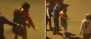 Chilindrina huasca de Huacho Chilindrina huasca de Huacho se ‘recursea’ bailando con candidato: “Chamba es chamba”