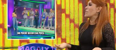 Magaly Medina se burla de Jazmín Pinedo por troleada de los conquistadores de la salsa Producción del programa de Jazmín Pinedo molesta con salsero por mencionar a Magaly Medina