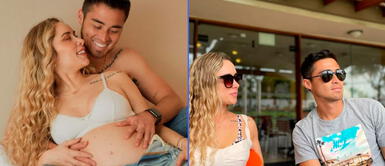 Rodrigo Cuba y Ale Venturo tienen una mascota juntos. Rodrigo Cuba comparte tiernos momentos al lado de su nuevo perro y Ale Venturo