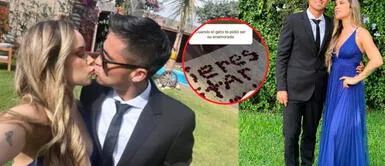 Ale Venturo revela los detalles que tuvo Rodrigo Cuba con ella cuando le pidió que sea su novia. Ale Venturo mostró cómo Rodrigo Cuba le propuso que sea su enamorada en enero de este año | FOTOS