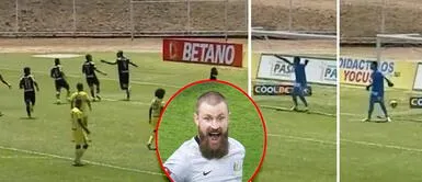 Arquero de Carlos Stein intentó imitar al arquero bailarín, pero fue ridiculizado por Hernán Barcos Arquero de Carlos Stein intentó imitar al "arquero bailarín", pero fue ridiculizado por Hernán Barcos