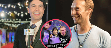 Bruno Pinasco recibe elogios de Coldplay Coldplay: Bruno Pinasco recibe halagos de Chris Martin por usar corbata en entrevista