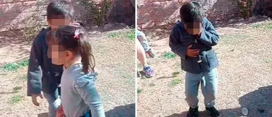 Niño saca a bailar a su amiga, ella lo rechaza, pero eso no le impidió ‘mover el esqueleto’ Niño saca a bailar a su amiga, ella lo rechaza, pero eso no le impidió ‘mover el esqueleto’ | VIDEO