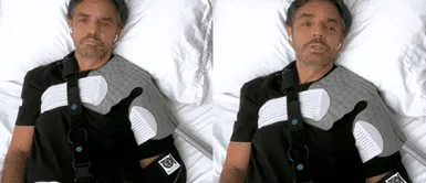 Eugenio Derbez reaparece y agradece muestras de cariño Eugenio Derbez reaparece postrado en cama y revela cómo se accidentó: “Me han tenido sedado”