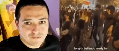 Samuel Suárez critica a Forsyth por baile Samuel Suárez se burla de George Forsyth por bailar K-Pop: “Todo sea por el cochino poder”