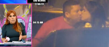 Magaly Medina lanza advertencia a Giuliana Rengifo tras ampay besando a notario casado Magaly Medina advierte a Giuliana Rengifo: “Esto recién empieza”