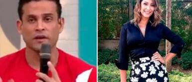 La popular 'Tarazona' se encontró con su ex Christian Domínguez en un evento. Christian Domínguez sobre Karla Tarazona: “Tenemos una buena relación de padres”