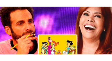 Magaly Medina destruye a Rodrigo González y celebra rating de los pica piedras Magaly Medina se burla de Rodrigo González y celebra rating de "Los Picapiedra"