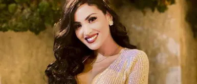 Michelle Soifer con vestido sofisticado Michelle Soifer realiza despliegue fashionista con look futurista que fusiona lo glam y urbano