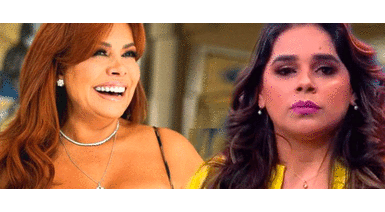 Giuliana Rengifo pide para a Magaly Medina tras besar a notario casado Giuliana Rengifo pide para a Magaly Medina tras besar a notario casado