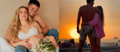 Ale Venturo y Rodrigo Cuba tienen una perrita en casa. Ale Venturo muestra cómo Rodrigo Cuba le llama la atención a su nuevo bebé perruno