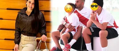 Melissa Klug quiere encaminar a sus hijos en el mundo del fútbol Melissa Klug desea que sus hijos con Farfán "ganen su propio nombre" en Alianza Lima